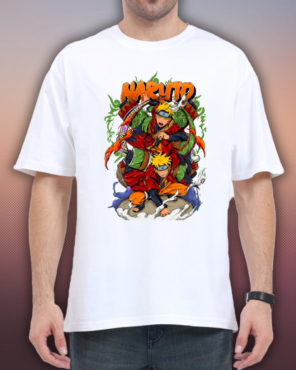Anime Naruto Oversized T-Shirt