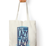 Zipper Tote Bag - Quote