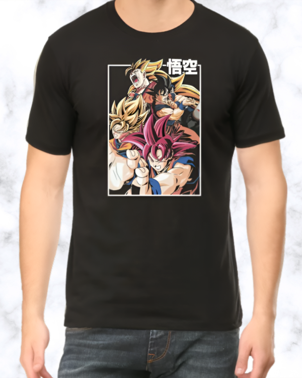 Dragon Ball Z Round Neck Anime T-Shirt