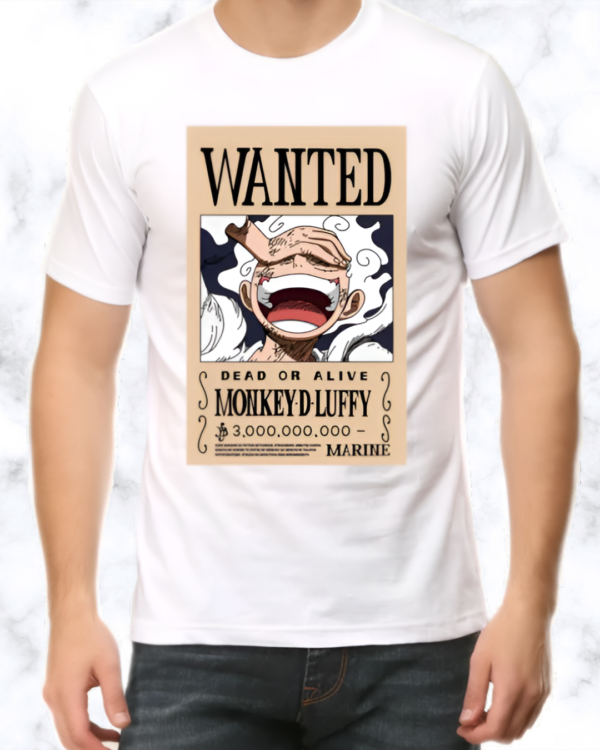 One Piece Round Neck Anime T-Shirt