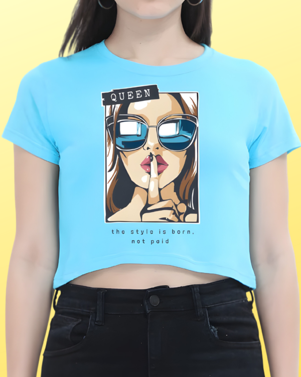 Queen Crop Top