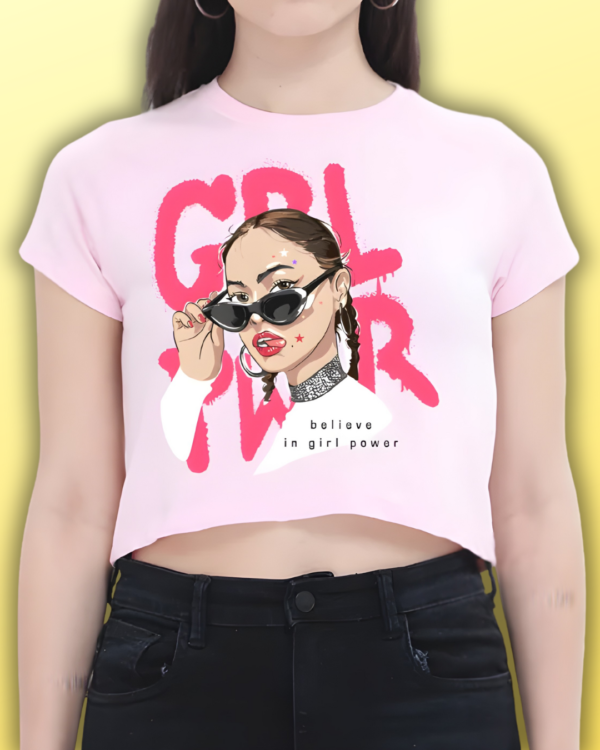 Girl Power Crop Top