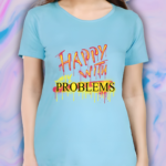 Happy Round Neck T-Shirt